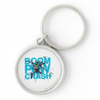 Boom Pow Crash keychain
