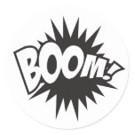 Boom stickers