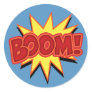 Boom! Round Stickers