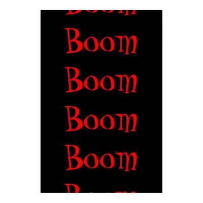 Boom Time Poster by drjimmy