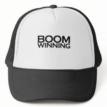 Boom winning hats