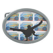 Boombox B-Boy Belt Buckle
