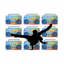 Boombox B-Boy t-shirts by NE_Things Boombox B-Boy t-shirts