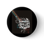 Boombox Boom Box Ghetto Blaster Jambox Pinback Buttons