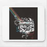 Boombox Boom Box Ghetto Blaster Jambox Mousepad