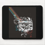 Boombox Boom Box Ghetto Blaster Jambox Mousepad