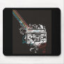 Boombox Boom Box Ghetto Blaster Jambox Mousepad