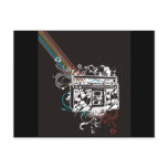 Boombox Boom Box Ghetto Blaster Jambox Post Card