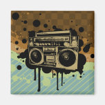 BoomBox Fridge Magnet