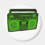 boombox ghetto blaster radio magnets