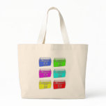BOOMBOX multi color raver bags