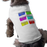 BOOMBOX multi color raver Doggie Tshirt