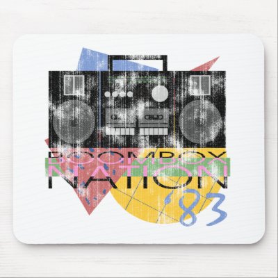 Boombox Nation 83 Mouse Mats by tshirtypoo