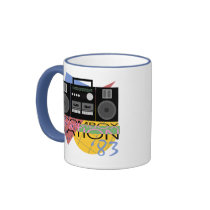 Boombox Nation 83 mugs by tshirtypoo Boombox Nation 83 mugs