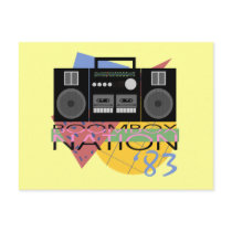 Boombox Nation 83 postcards