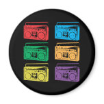 Boomboxes Fridge Magnets