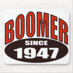 BOOMER 1947 MOUSE PAD