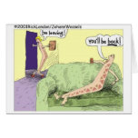 Boomerang Relagionships Funny Cartoon Gifts & Tees Cards