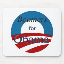 Boomers for Obama - Mousepad