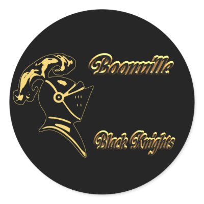 Boonville Black Knight-Sticker-1 by NedHReece