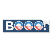 BOOO! Bumper Sticker