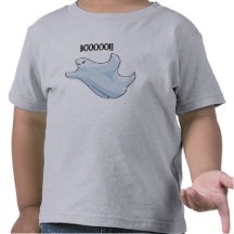 BOOOOO Ghost Tee Shirts