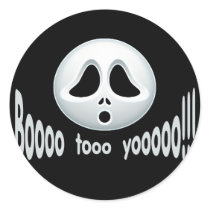 Booooo to Yoooooo!! stickers by anamika11 Booooo to Yoooooo!! stickers