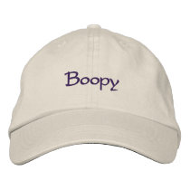 Boopy embroidered hats by TheNicknameStore Boopy embroidered hats