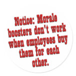 Boosting Employee Morale Sticker