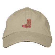 Boot and Rope embroidered hats