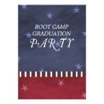 Boot Camp Graduation Party Invitation