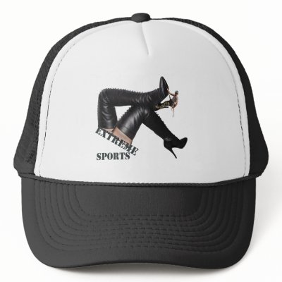 Boot Climbing - Extreme Sports Hats by uniqueandkinky