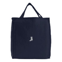 Boot embroidered bags