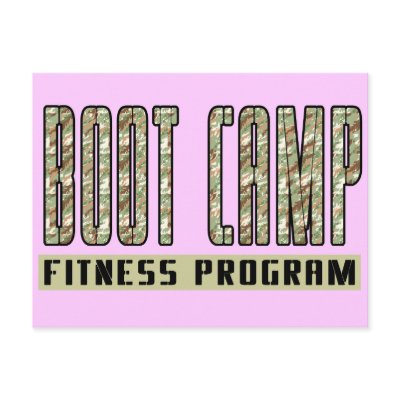 Bootcamp Post Card by FitnessBuff