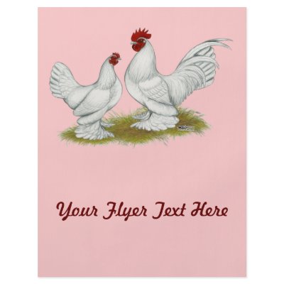 Booted Bantams Flyer by diane_jacky
