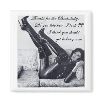 Booted Dominatrix Magnets