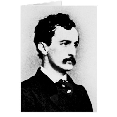 Booth ~ John Wilkes / Assassin Greeting Card by fotoshoppe