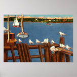 Boothbay Maine Poster