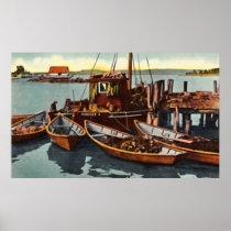 Boothbay Maine Print