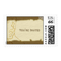 Boots and Lace Wedding Stamp