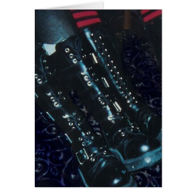 Boots Card by jazika