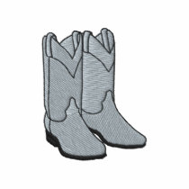 Boots embroidered shirts
