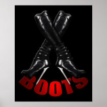 Boots - Metal Heels Poster
