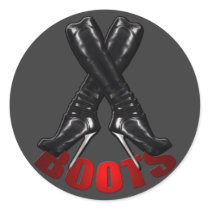 Boots - Metal Heels Stickers