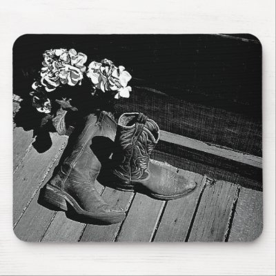 Boots n Flowers Use Mat by shortchica4life