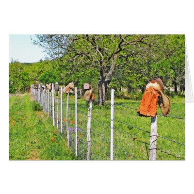 Boots On A Fence on Hwy 290