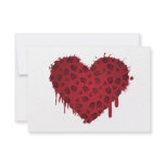 bootstomp heart custom invitations