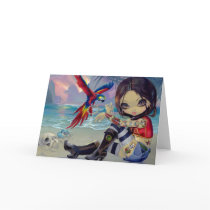 "Bootstrap Betsy" Greeting Card