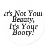 Booty Beauty Sticker