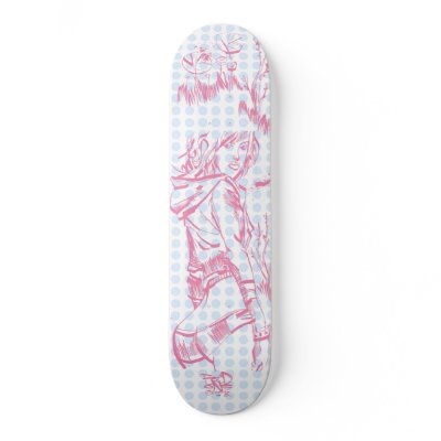 Booty Skate Deck by 40ozcomics